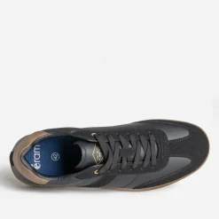 Tennis noire bi-matière