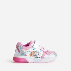 Tennis PAT PATROUILLE rose et argentée