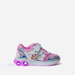 Tennis PAT PATROUILLE rose et argentée