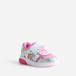 Tennis PAT PATROUILLE rose et argentée