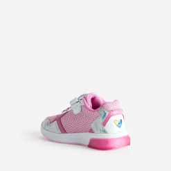 Tennis PAT PATROUILLE rose et argentée