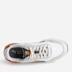 Tennis PUMA gris, blanc, noir, orange