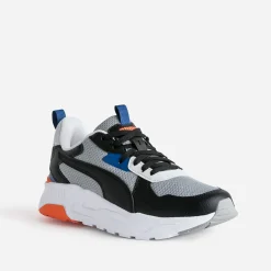 Tennis PUMA grise, noire, bleue, orange