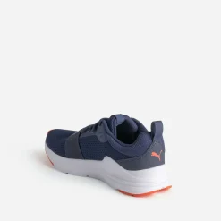 Tennis PUMA marine en mesh