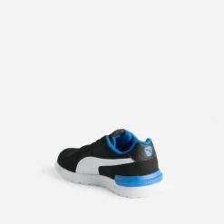 Tennis PUMA noire, blanche, bleue mix matières