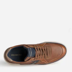 Tennis REDSKINS cognac cuir