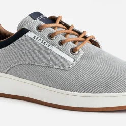 Tennis REDSKINS gris chiné toile