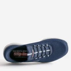 Tennis SCKECHERS marine à enfiler