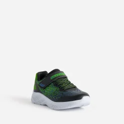 Tennis SKECHERS noire, bleu, vert fluo