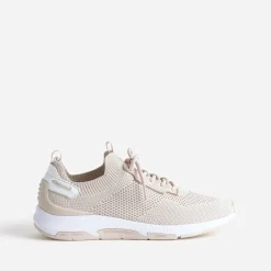 Tennis TBS beige effet tricoté