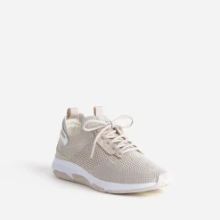 Tennis TBS beige effet tricoté