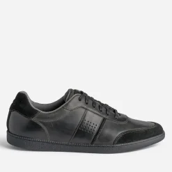 Tennis TBS grise en cuir