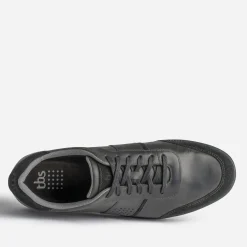 Tennis TBS grise en cuir