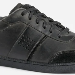 Tennis TBS grise en cuir