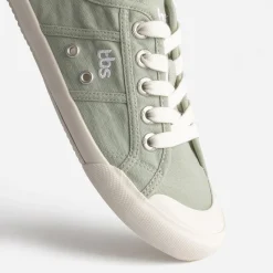 Tennis TBS vert sauge en toile