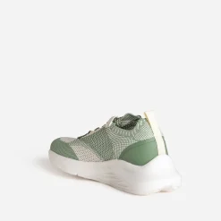 Tennis TEXTO verte mesh tricoté